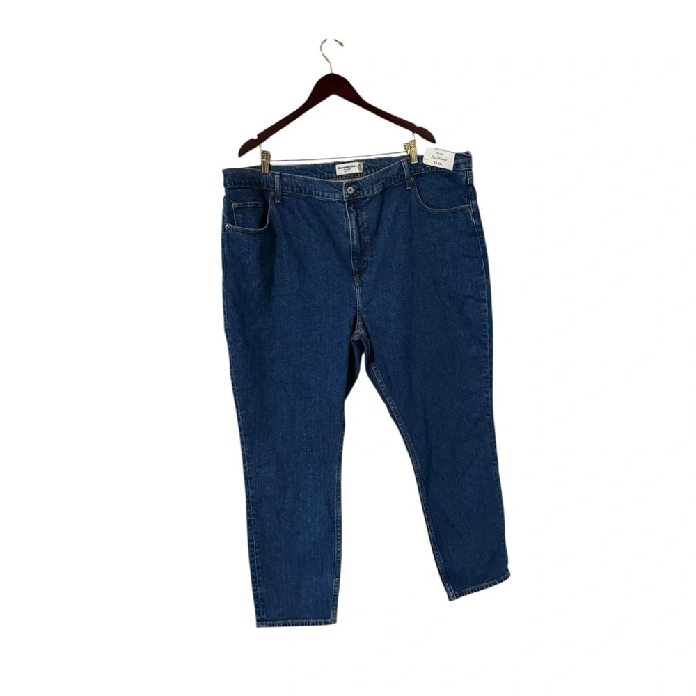 NWT ABERCROMBIE & FITCH The Skinny High Rise Cotton Jeans